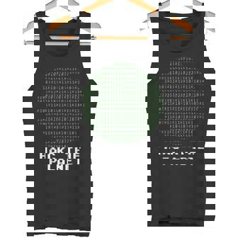 Hackear El Planeta Código Binario Computadora Hacking Coding Hacker Camiseta sin mangas - Regaloses