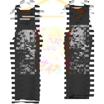 Harajukutreetwear Cyberpunk Aesthetic Techwear Anime Manga Tank Top - Seseable