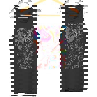 Harajukutreetwear Cyberpunk Aesthetic Techwear Manga Anime Tank Top - Seseable