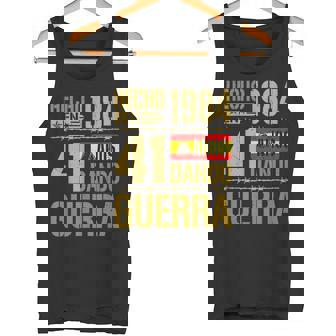 Hecho En 1984 Cumpleaños 41 Años Bandera España Hombre Camiseta sin mangas - Regaloses