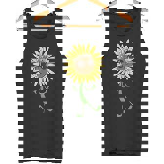 Hippie Girasol Gafaserano Flores Niño Flora Flores Camiseta sin mangas - Regaloses