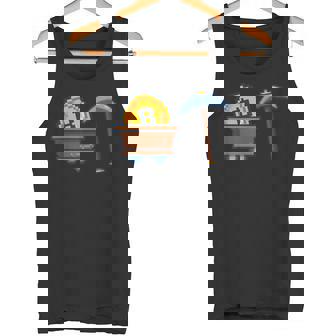 Hodl Btc モダンビットコインアート ビットコインマイニング ピクセル ビットコイン タンクトップ - Kawaiitshirt