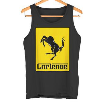 Hombre Película Italiana Deuper Car Mafia Corleone Mafia Camiseta sin mangas - Regaloses
