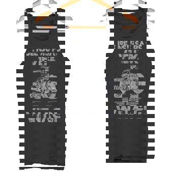 Homme Moto Je Neuis Pasieux Jeuisintage Motard Distressed Débardeur e - Cadeauxyz