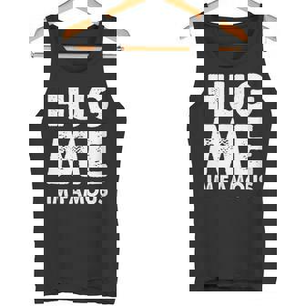 Hug Me I'm Famous ファニーハガー タンクトップ - Kawaiitshirt