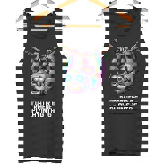 I'd Rather Be Playing Tag タンクトップ - Kawaiitshirt