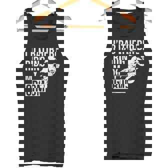 I'd Rather Be Riding My Grom タンクトップ - Kawaiitshirt