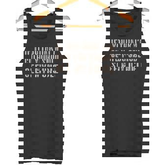 If You Think I'm Cute Youhouldee My Uncle タンクトップ - Kawaiitshirt