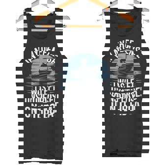 In My Defense I Was Unwatched On The Boat Fishing愛好家 タンクトップ - Kawaiitshirt