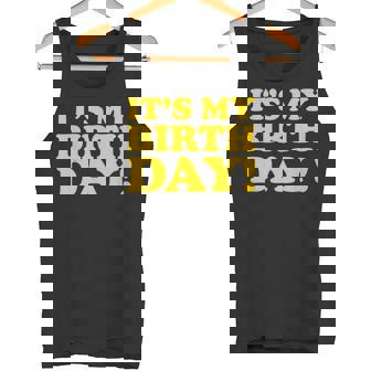 It's My Birthday タンクトップ - Kawaiitshirt