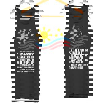 Itand With Duterte フィリピン フィリピン 強い 帰省 タンクトップ - Kawaiitshirt
