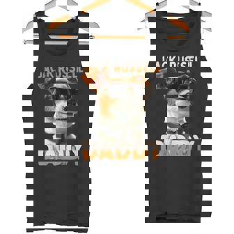Jack Russell Daddyジャック・ラッセル・パパ・ヴァータグ・パパ・ジャック・ラッセル・テリア タンクトップ - Kawaiitshirt