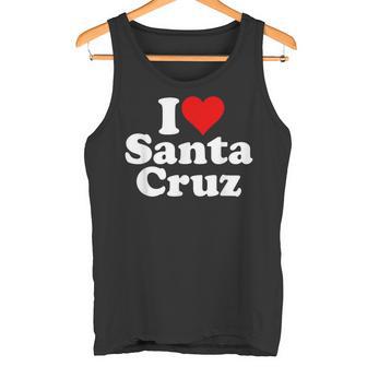J'aime Heartanta Cruz En Californie Débardeur e - Cadeauxyz