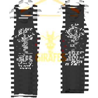 J'aime Juste Les Girafes D'accord- Girafe Débardeur e - Cadeauxyz