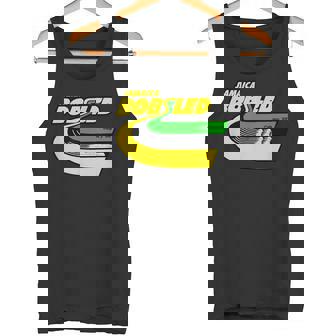 Jamaica Bobsled レトロなボブスレー チーム ジャマイカの国旗 タンクトップ - Kawaiitshirt
