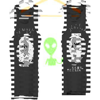 Jeuis Tellement Extra Terrestre Drôleert Extraterrestre Débardeur e - Cadeauxyz