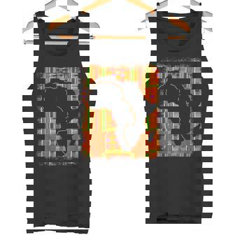 Junenth History Freedom アフリカ地図 ケンテ女王 タンクトップ - Kawaiitshirt