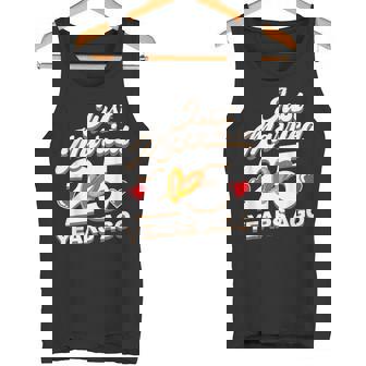 Just Married 25 Years Ago シルバーウェディング タンクトップ - Kawaiitshirt