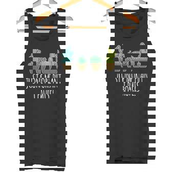 Just One More 植物 多肉植物 サボテン愛好家 タンクトップ - Kawaiitshirt