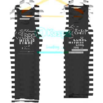 Kaspa 暗号通貨ミリオネア ローディング デジタルブルラン Kaspa Miner タンクトップ - Kawaiitshirt