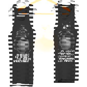 Katzen Katzenbesitzer Lustigpruch Dicker Kater Fun Tank Top - Geschenkecke