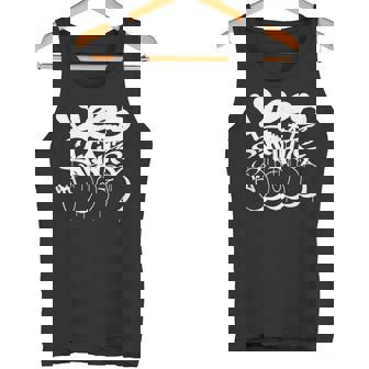 Keep Writing My Name ホワイト グラフィティ タギング 爆撃シャツ タンクトップ - Kawaiitshirt