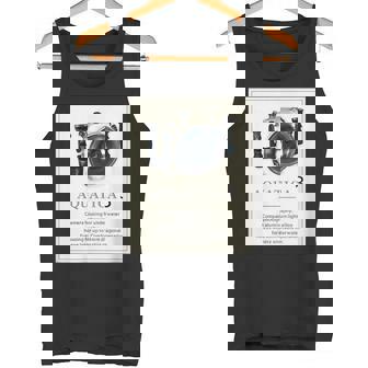 Kenko 水中カメラハウジングaquatica アクアティカ 前面プリント 80年代復刻 タンクトップ - Kawaiitshirt