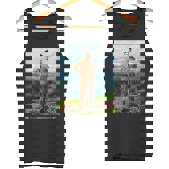 Kim Jong Il Kim Jong Un Humour North Korea タンクトップ - Kawaiitshirt