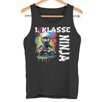 Kinder Geschenk-Idee Kita Grundschuleolksschule 1 Klasse Ninja Tank Top - Geschenkecke