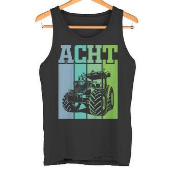 Kindergeburtstag 8 Jahre 8 Geburtstag Traktor Tank Top - Geschenkecke