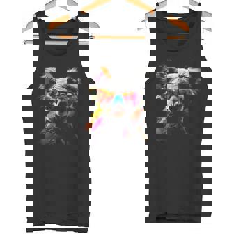 Koala Gafas Deol Colorido Animal Diseño Arte Animal Koala Camiseta sin mangas - Regaloses