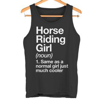 La Chica De La Equitación Definition Deportes Team Camiseta sin mangas - Regaloses
