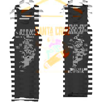 Laid Back スケルトン スケートボーダー サンタクルーズ タンクトップ - Kawaiitshirt