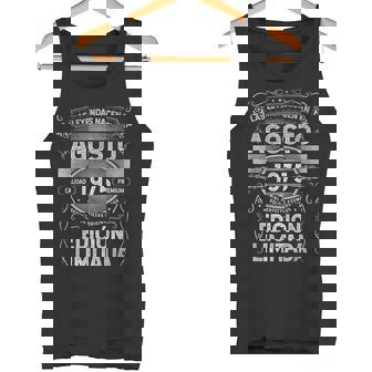 Las Leyendas Nacen En Agosto De 1975 50 Años Cumpleaños Camiseta sin mangas - Regaloses