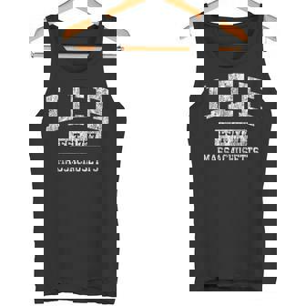 Lee Massachusetts Ma ビンテージ スポーツ 確立されたデザイン タンクトップ - Kawaiitshirt
