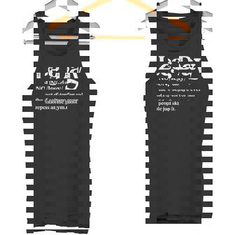 Leg Day Definition Funda Para Bomba De Gimnasio De Gran Tamaño Camiseta sin mangas - Regaloses