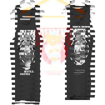 The Legend Teddy Bear Basketballlam Dunk Cool Basketball タンクトップ - Kawaiitshirt