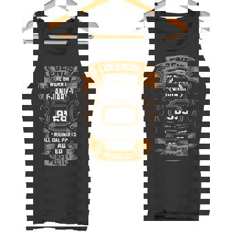 Legends Were Born In January 1959 誕生日プレゼント タンクトップ - Kawaiitshirt