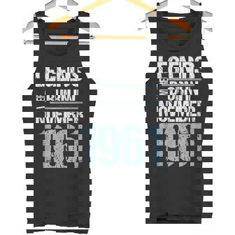 Legends Were Born In November 1961 誕生日 タンクトップ - Kawaiitshirt