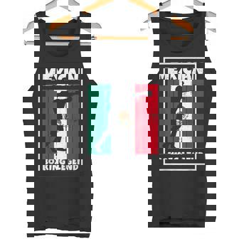 Leyenda Mexicana Del Boxeo Con Bandera Para Boxeador De México Camiseta sin mangas - Regaloses