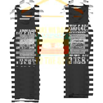 Llévame Deuelta A Los Años 80 Cinta De Casete Nostalgia Camiseta sin mangas - Regaloses