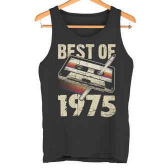 Lo Mejor De 1975 Casete De Audio 50 Cumpleaños 50 Años Camiseta sin mangas - Regaloses