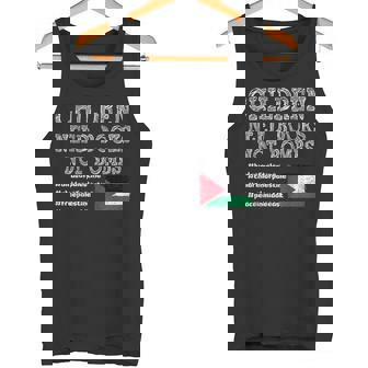 Los Niños De Palestina Necesitan Libros No Bombas Camiseta sin mangas - Regaloses