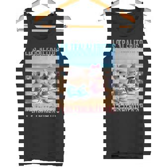 Los Traleritos Y Las Traleritas イタリアのブレインロットモンスター タンクトップ - Kawaiitshirt