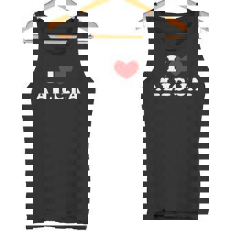 I Love Alicja 私は愛する Alicja タンクトップ - Kawaiitshirt