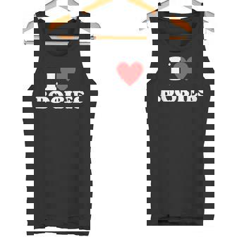 I Love Heart Boobies Traje Divertido I Red Hot Heart Boobies Camiseta sin mangas - Regaloses