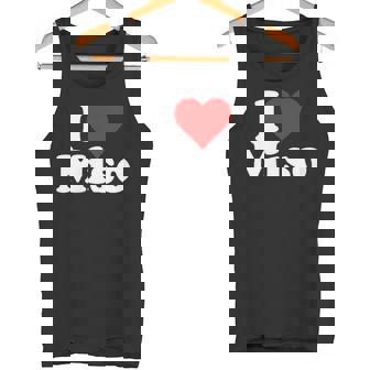 I Love Heart Miso 発酵大豆ペースト ミソスープ タンクトップ - Kawaiitshirt