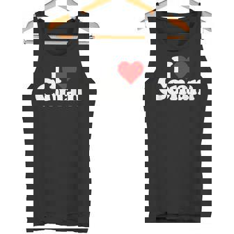 I Love Heart コナン ネームtシャツ タンクトップ - Kawaiitshirt