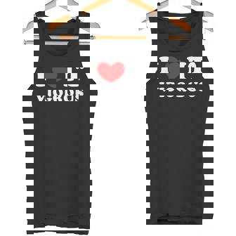 I Love Itigorous 私はそれが元気であるのが大好きです タンクトップ - Kawaiitshirt