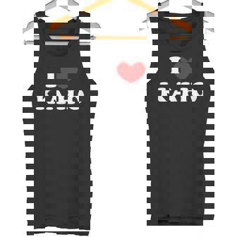 I Love Kaho 私は愛する Kaho タンクトップ - Kawaiitshirt